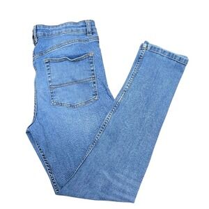 COLLUSION x001 Skinny Jeans Mens W34 L32 Light Wash Denim‎ Blue
